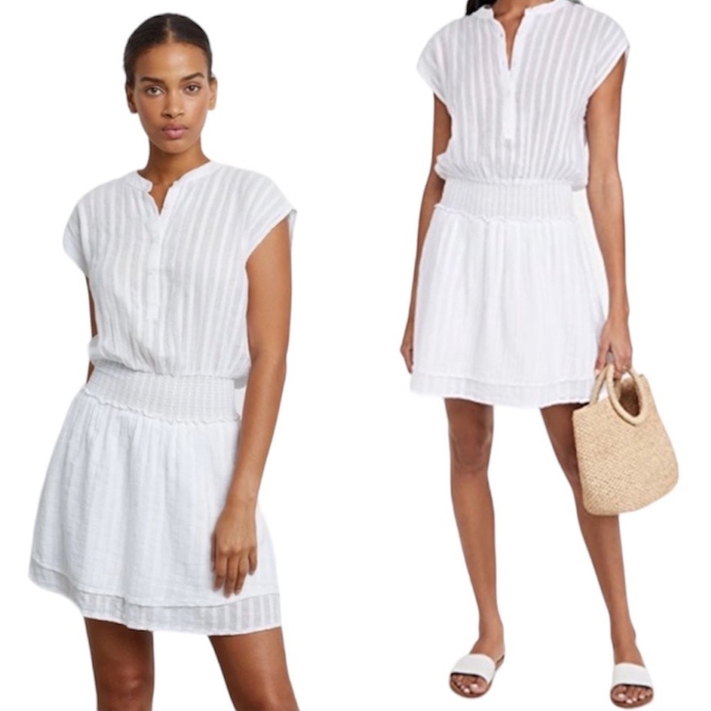 Rails Angelina White Mini Dress